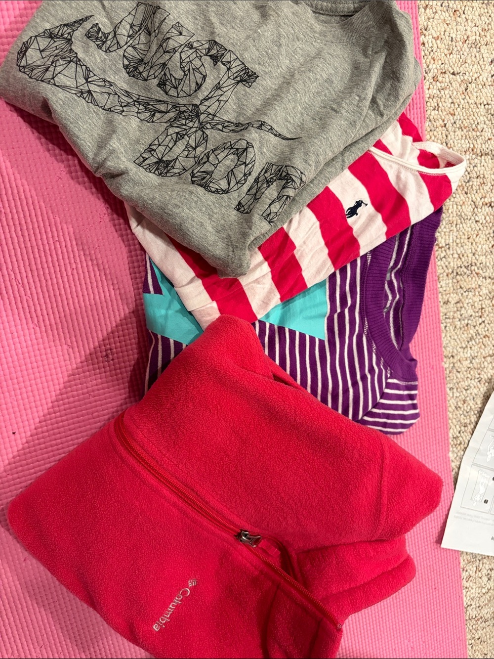 Girl tops bundle in size 14/16